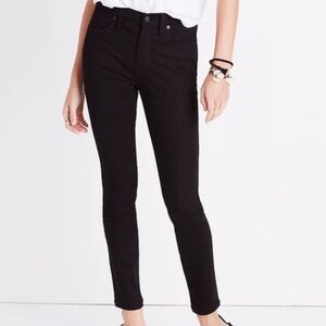 NWT Madewell Petite Curvy High-Rise Skinny Jeans in Carbondale Wash